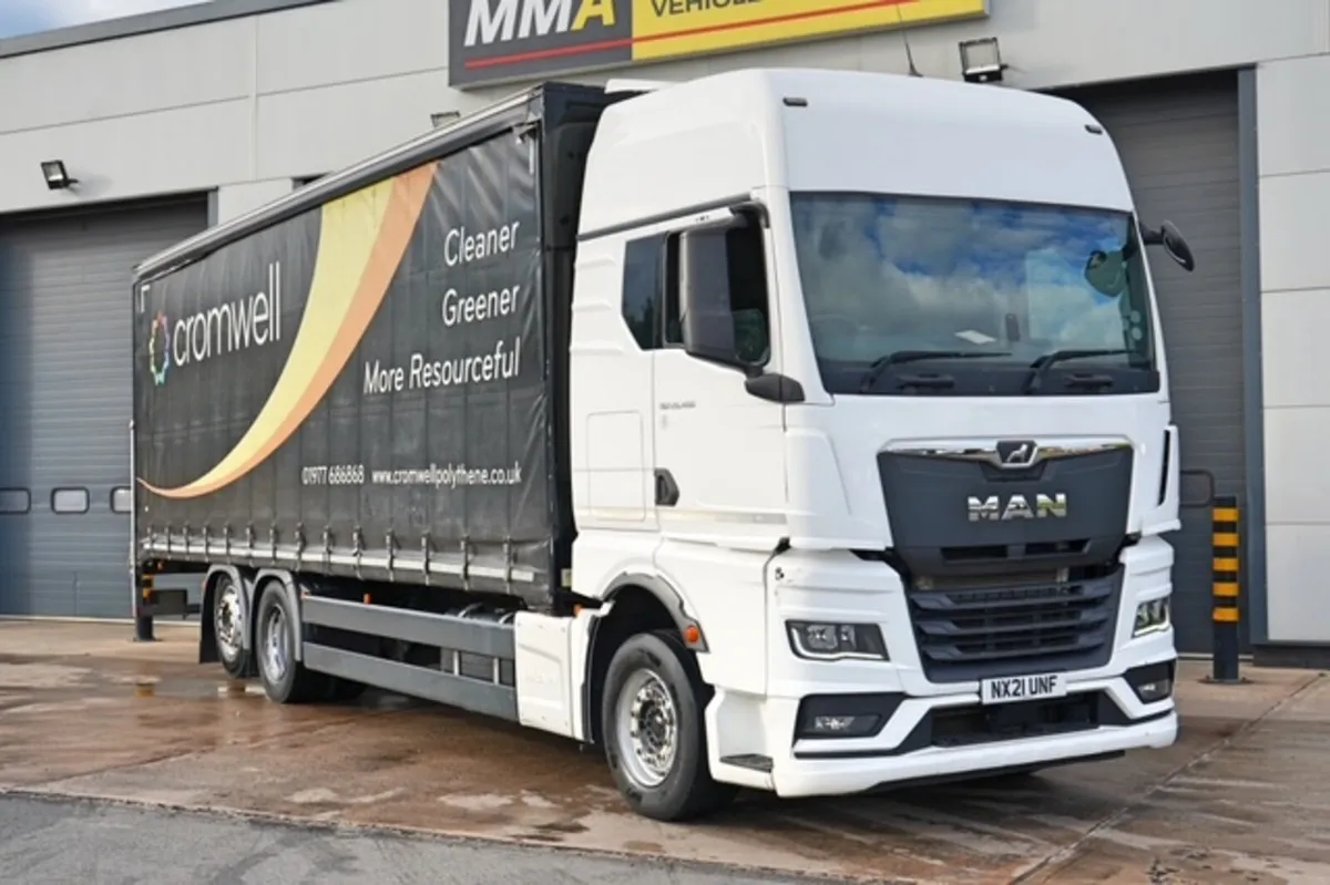 2021 MAN TGX 26-400 6X2 CURTAIN-SIDER - Image 1