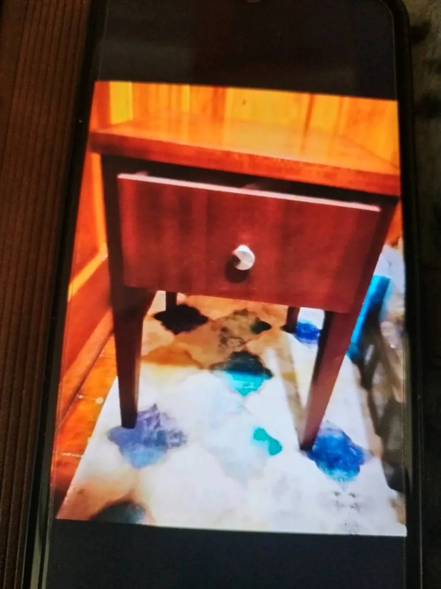 Hall table with a drawer