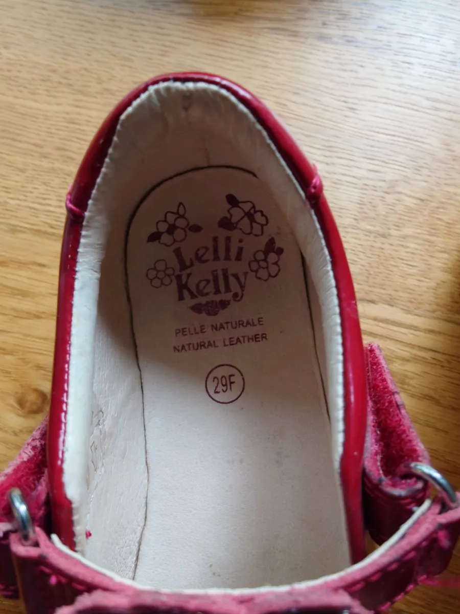 Lelli Kelly red girls shoes size 29f - Image 3