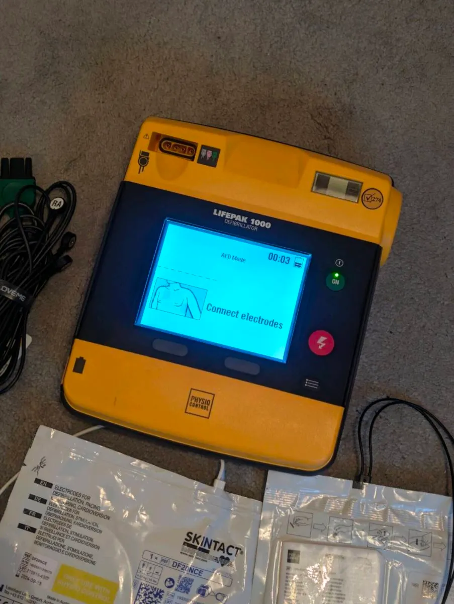 Lifepak 1000 *With 3 Lead* - Image 3
