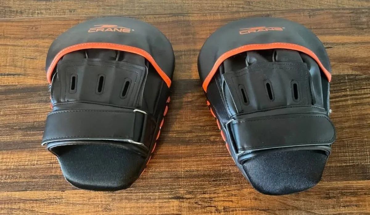 Crane Boxing Focus Pads – Training Punch Mitts - Image 1