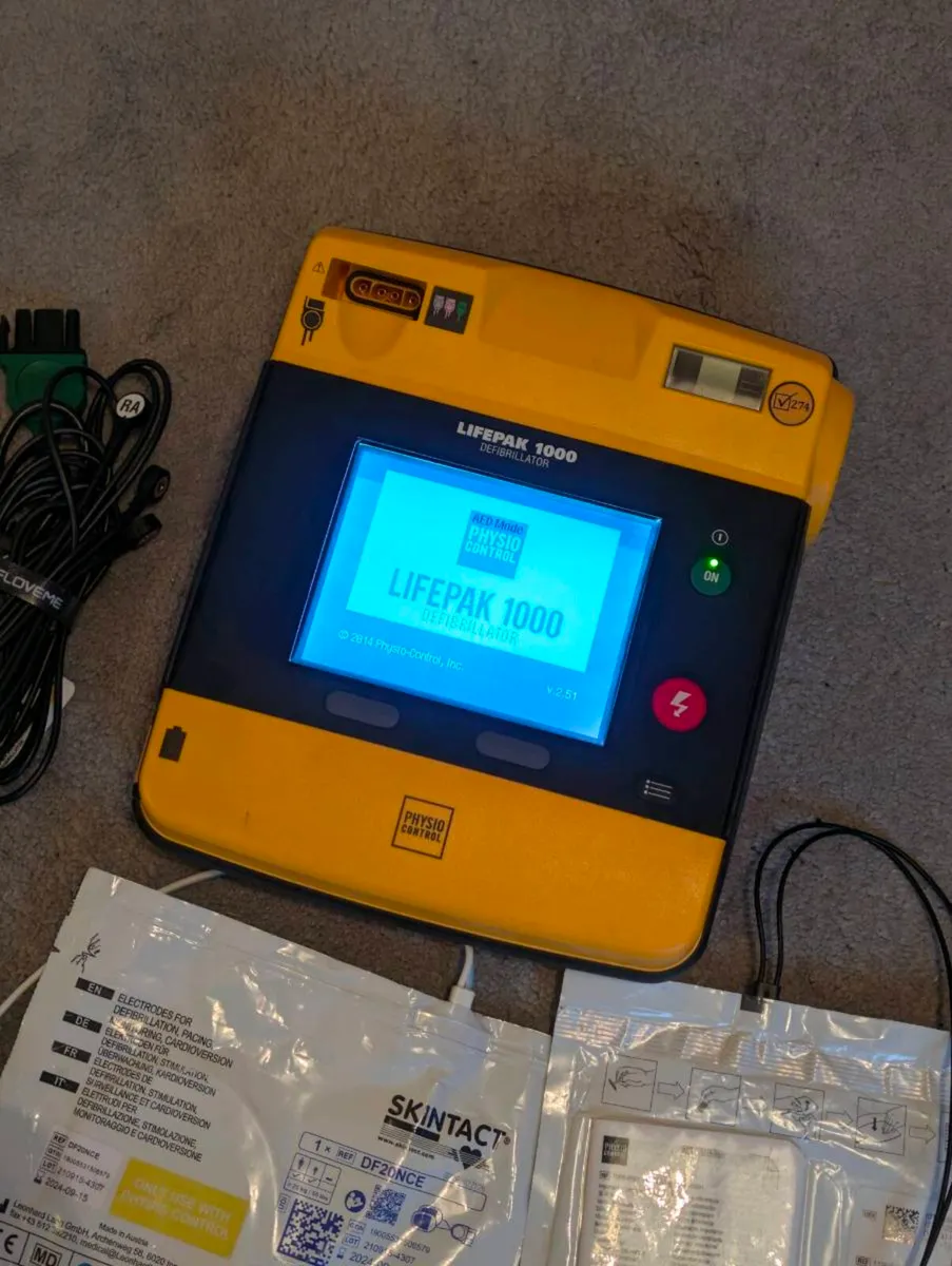 Lifepak 1000 *With 3 Lead* - Image 2