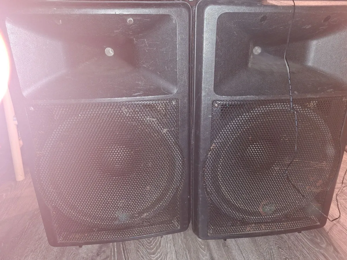 2 stage line speakers for sale - Image 1