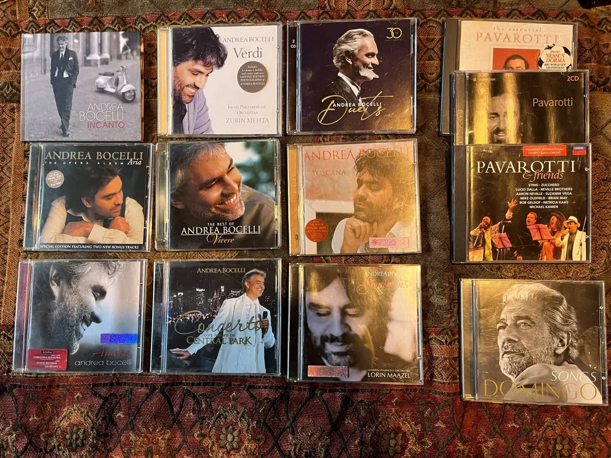 Classical music singers CD collection