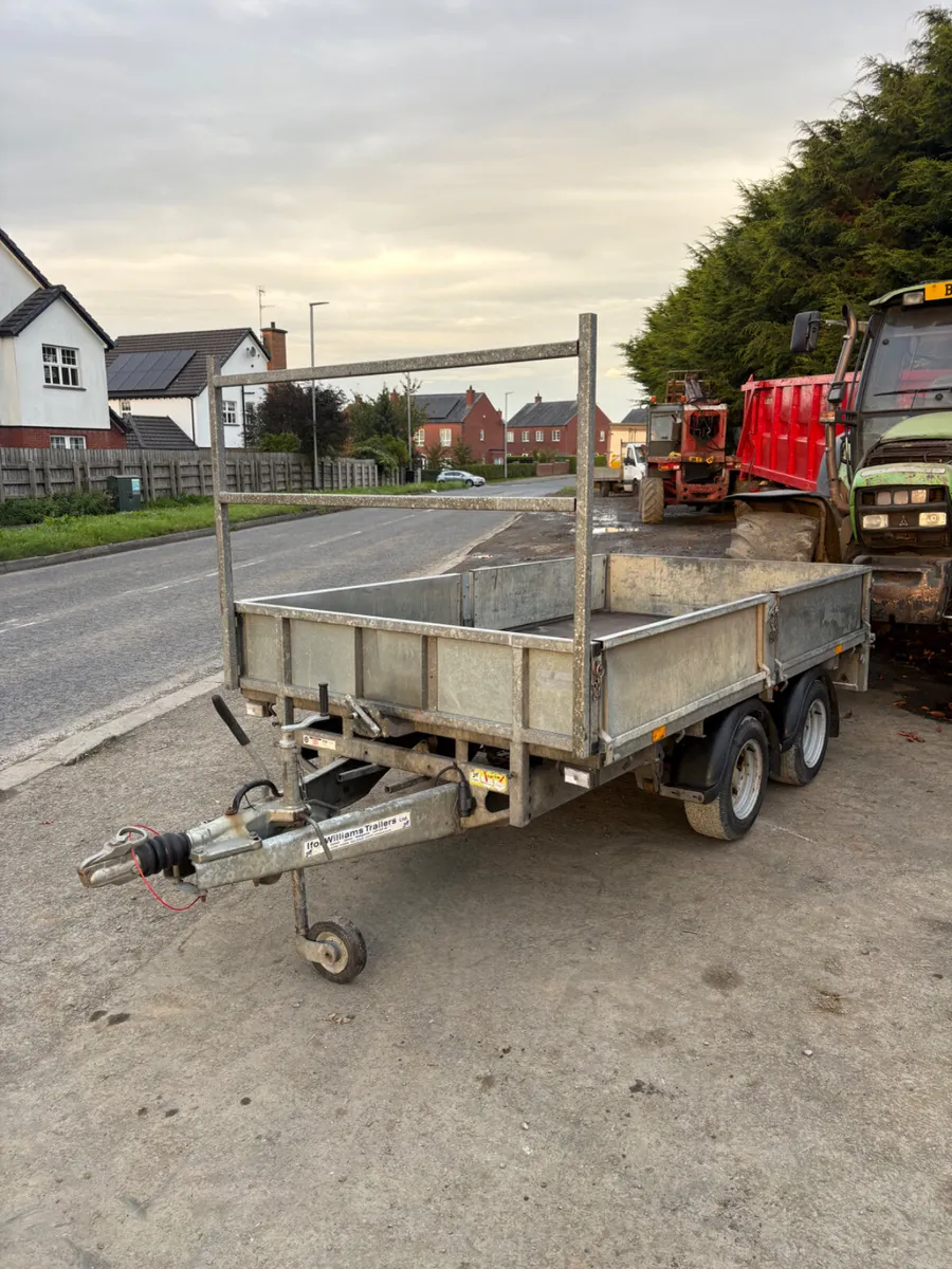 Ifor Williams 10x5 dropside trailer - Image 1