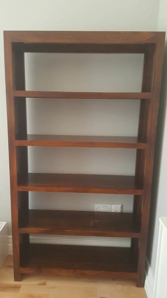 Bookcase  -Solid mango wood - Image 1