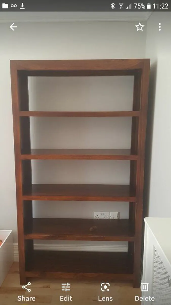 Bookcase  -Solid mango wood - Image 2