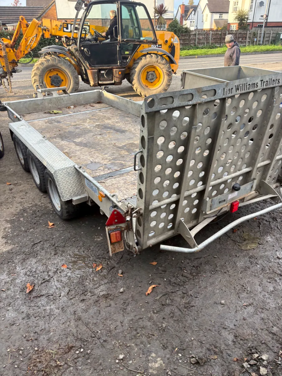 Ifor Williams 14ft plant trailer - Image 2