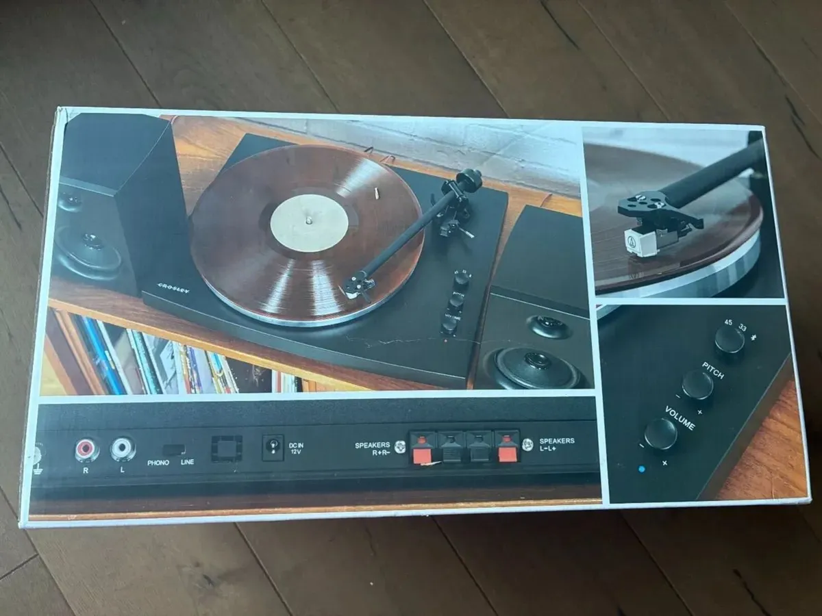 Crosley T150 Stereo Turntable System - Image 3