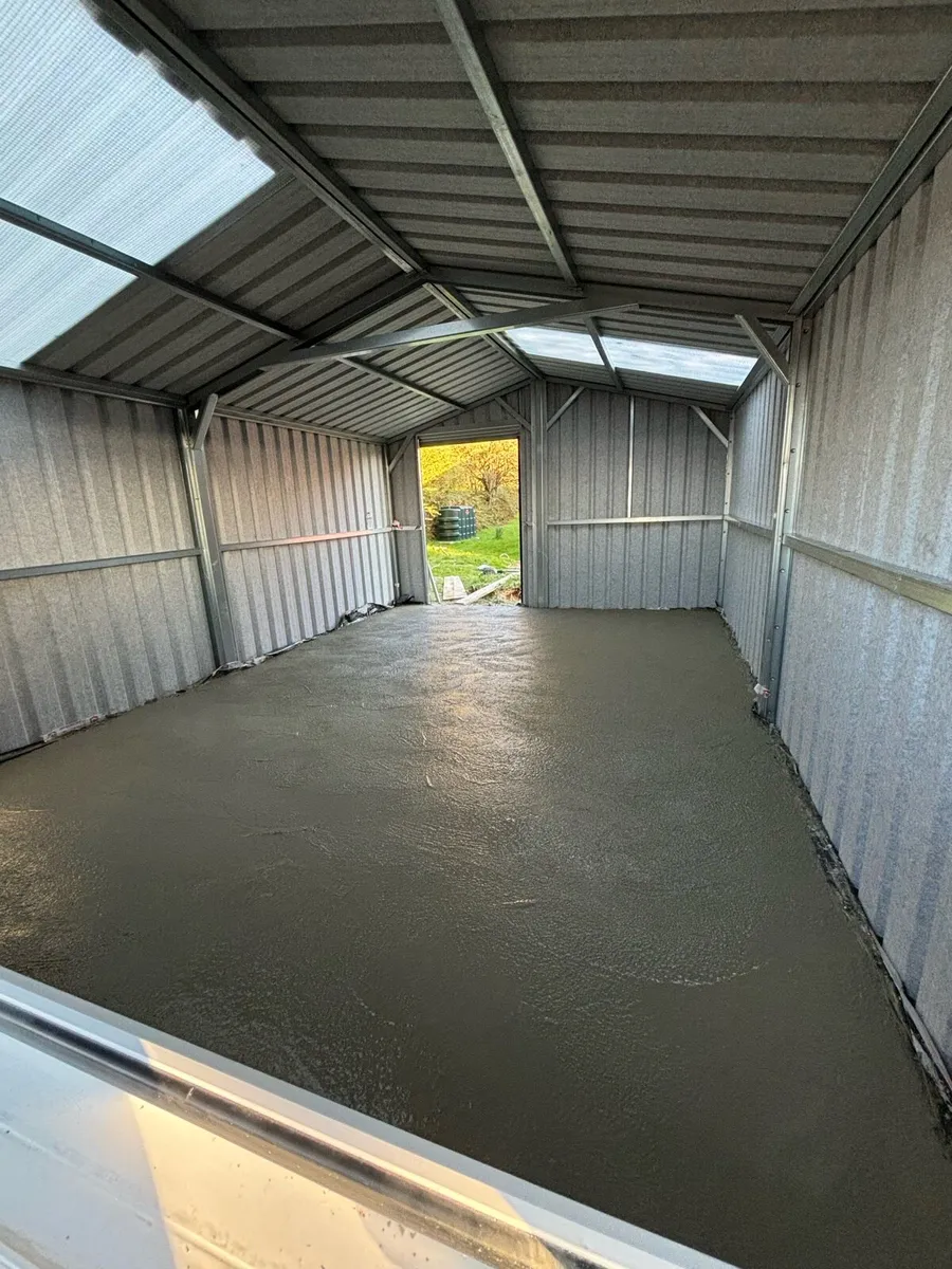 Concrete Shed Bases - Image 1