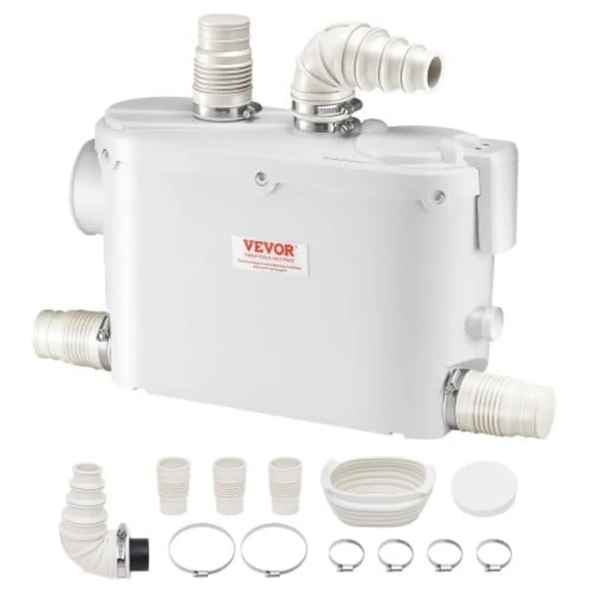 Macerator Pump, 500W, 6600 L/h Flow, 26.2 ft/8 m H - Image 1