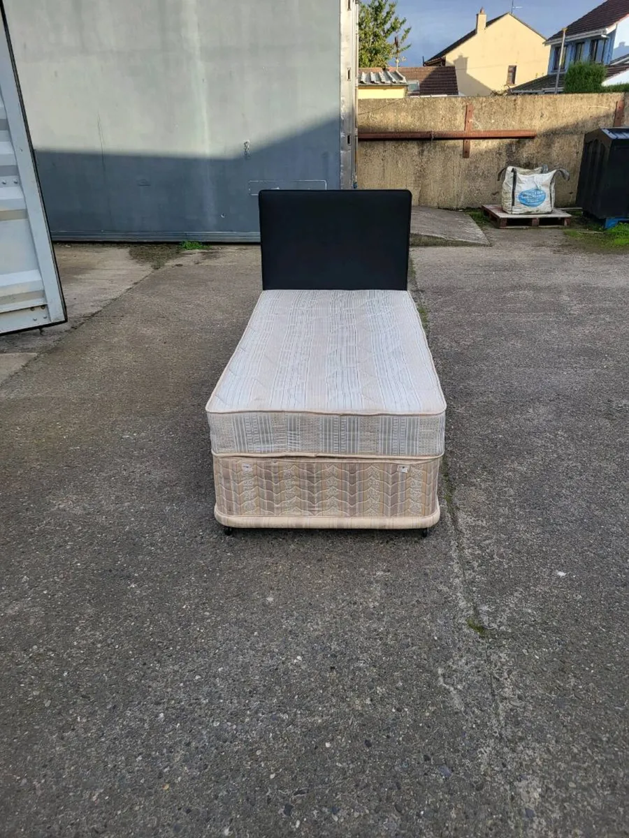 Single Bed with Headboard and Storage - Image 4