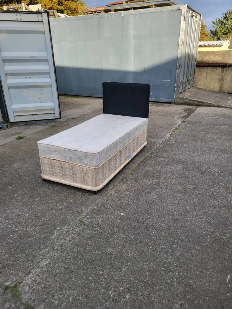 Single Bed with Headboard and Storage - Image 3