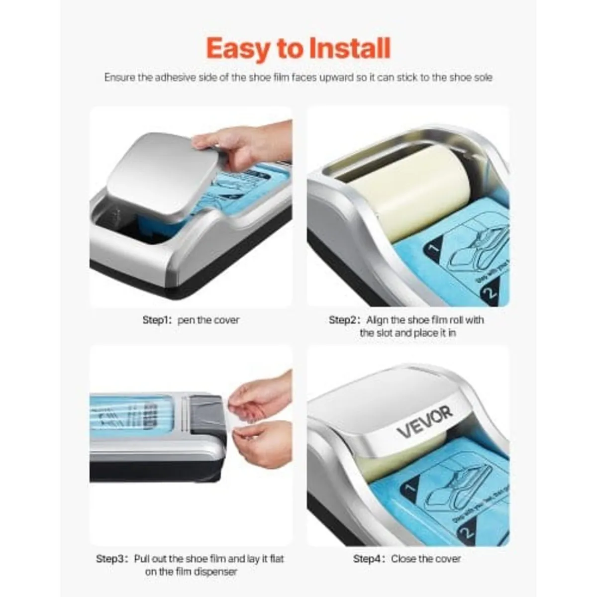 Shoe Cover Machine Automatic Shoe Cover Dispenser - Image 4