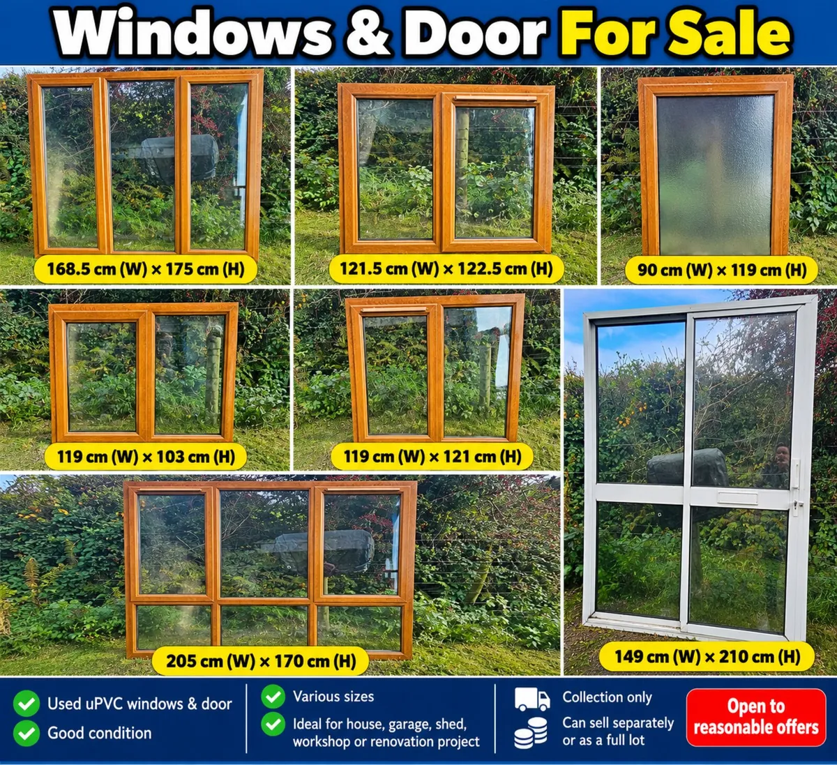 Windows and sliding glass doors - Image 1