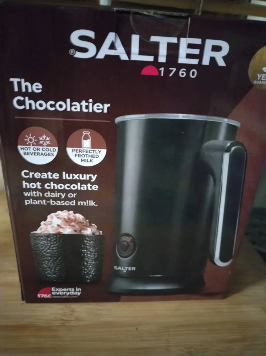 Salter chocolatier for hot or cold beverage - Image 1
