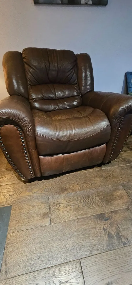 Leather Recliner - Image 1