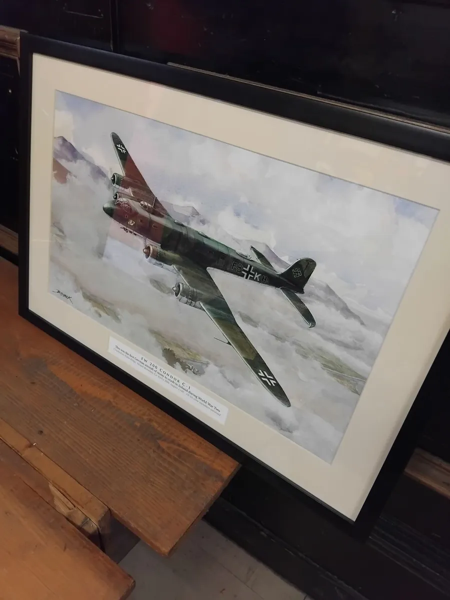 WW2 Plane Crash in Kerry framed print - Image 4