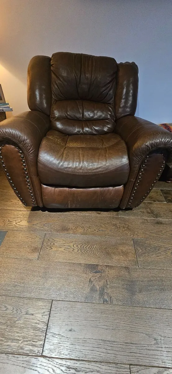 Leather Recliner - Image 4