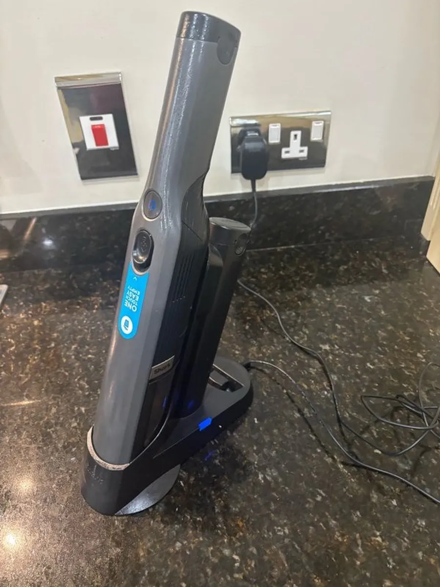 Shark Cordless Handheld Vacuum Cleaner with Charging Dock - Image 1