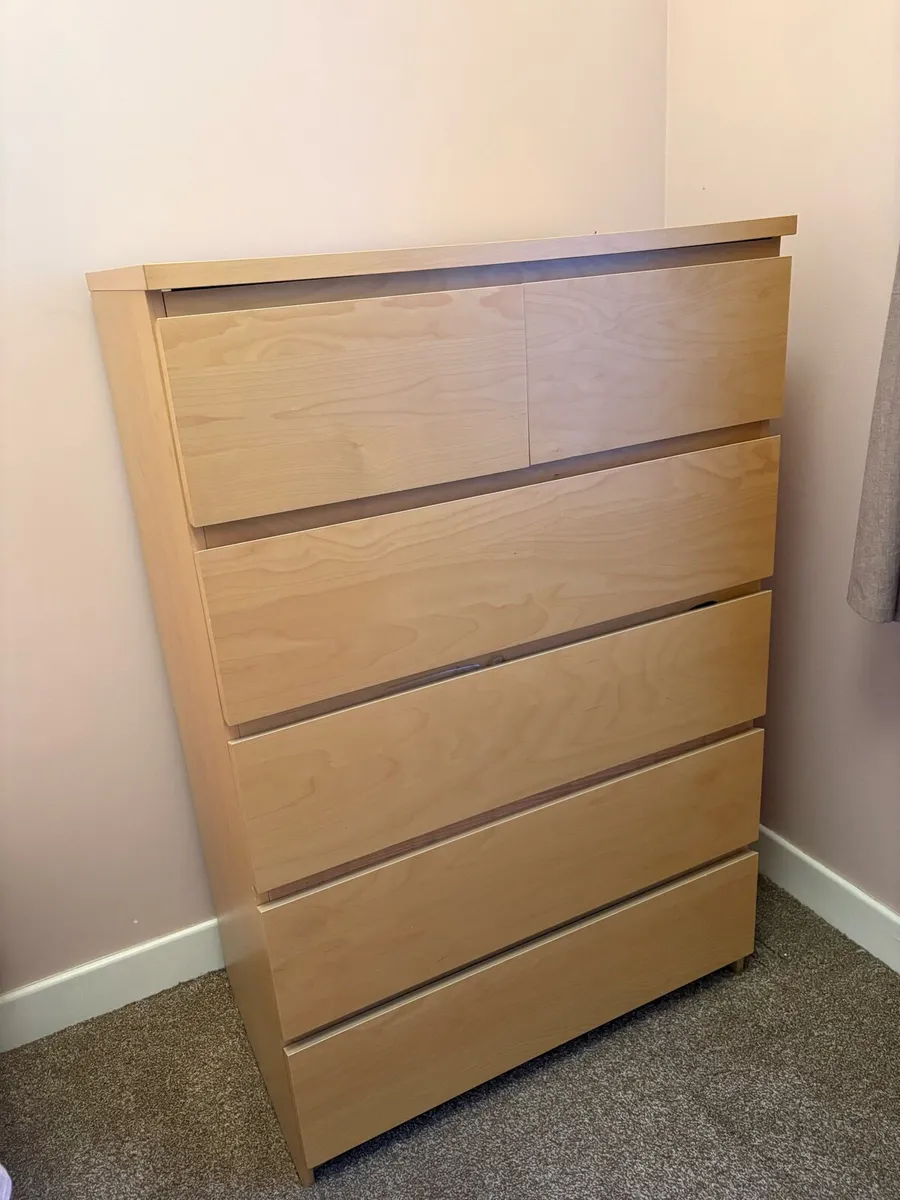 IKEA MALM chest of drawers - Image 2