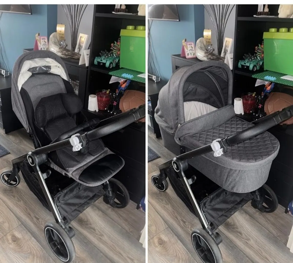 2 in 1 Buggy with Carrycot & Seat