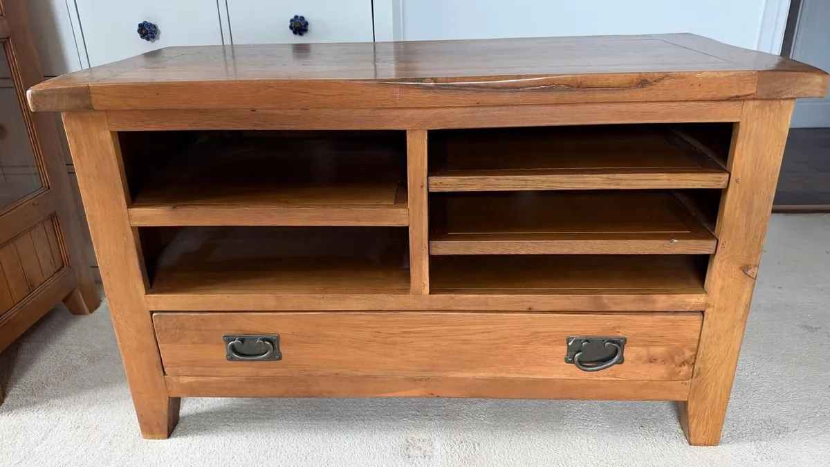 TV unit, cabinet & bookcase - Image 1