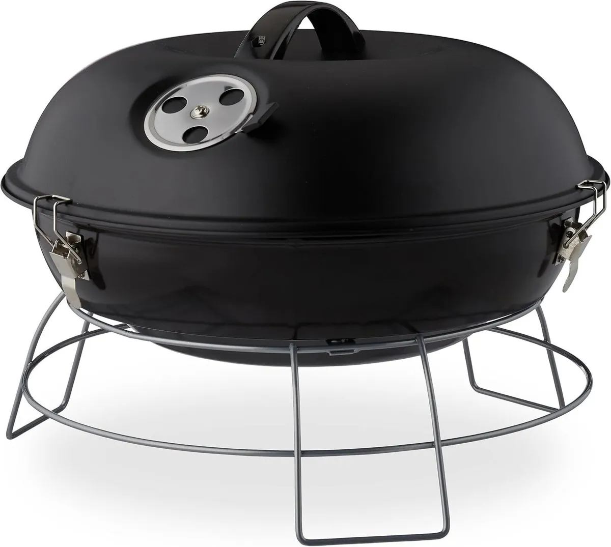 Camping Kettle BBQ Grill Compact Portable Grill - Image 1
