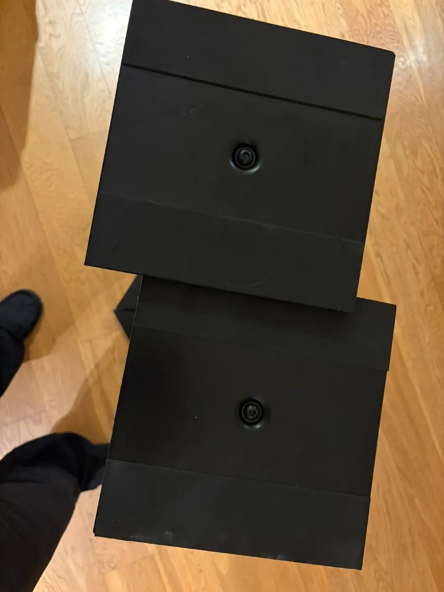 Adjustable Black Speaker Stands - Image 3