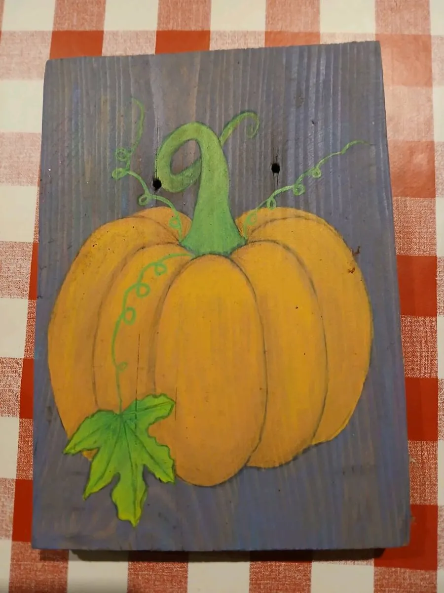 Halloween hand painted eco friendly decorations - Image 2