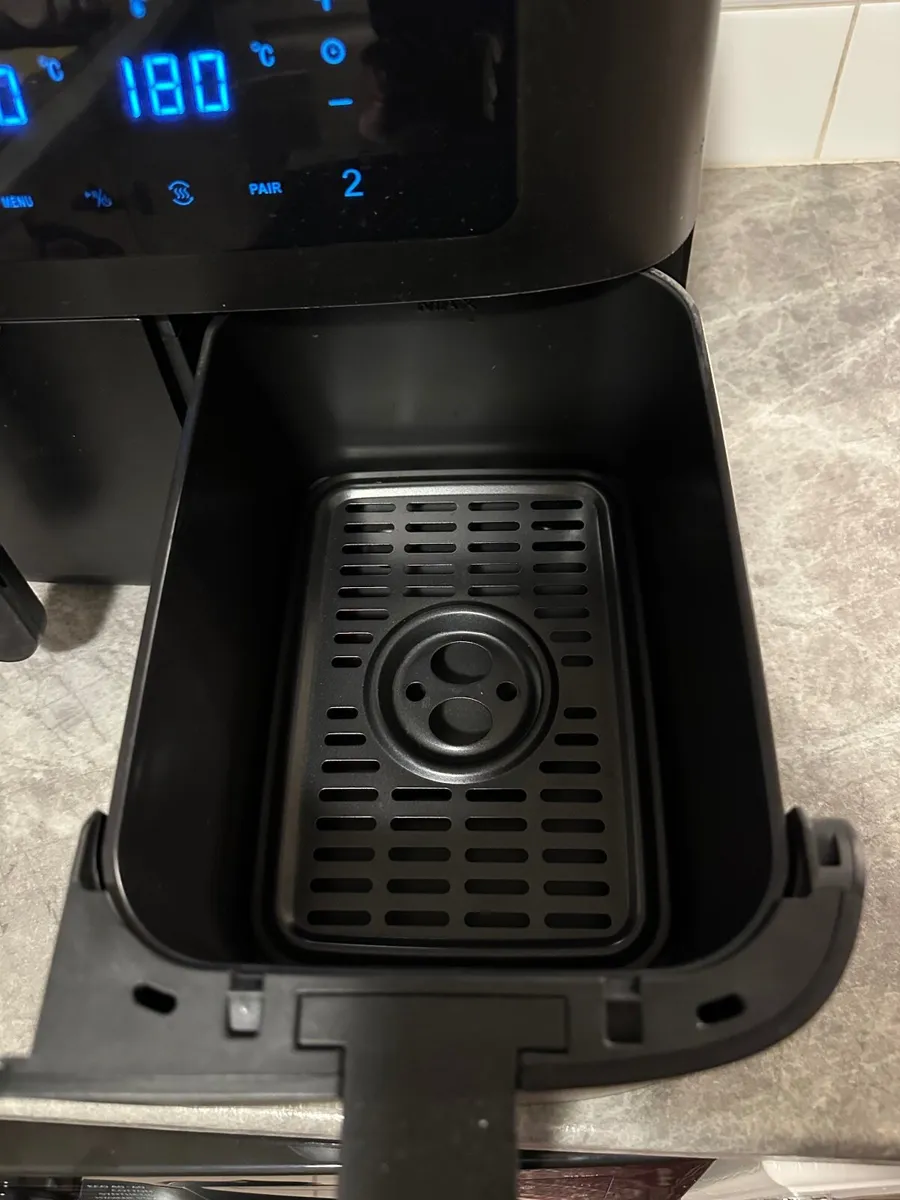 Ambiano Dual Basket Air Fryer; Excellent Condition - Image 3