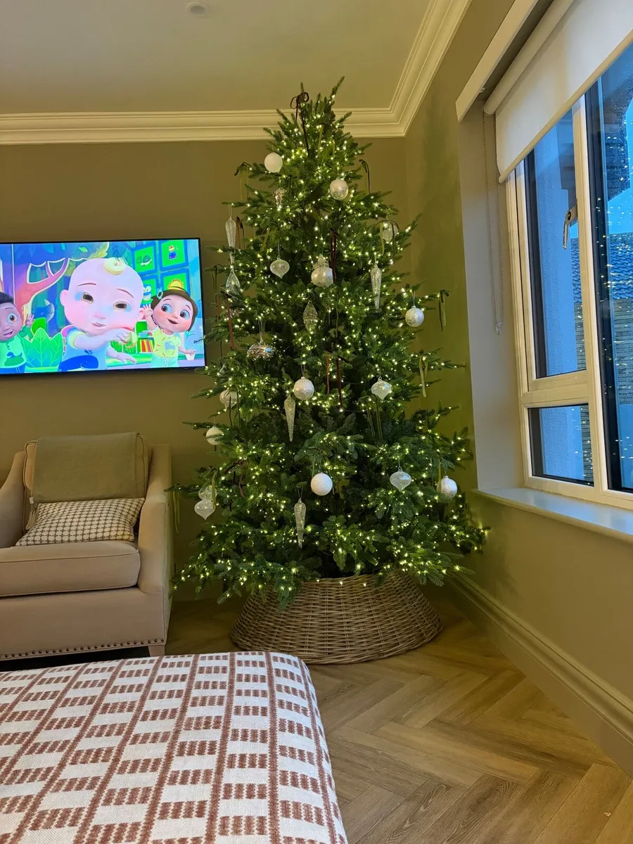8ft Rockefeller Pre-Lit Christmas Tree - Image 4