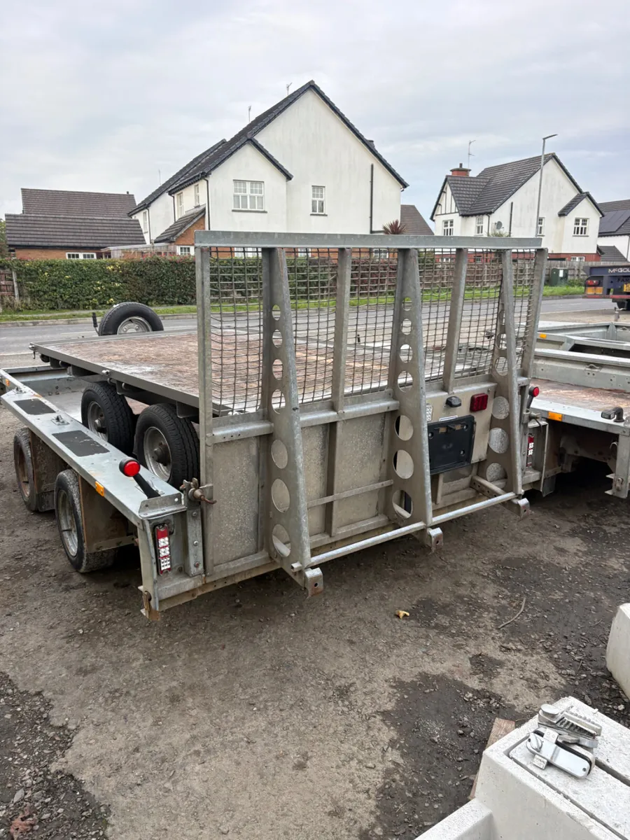 Ifor Williams  12ft plant trailer - Image 2