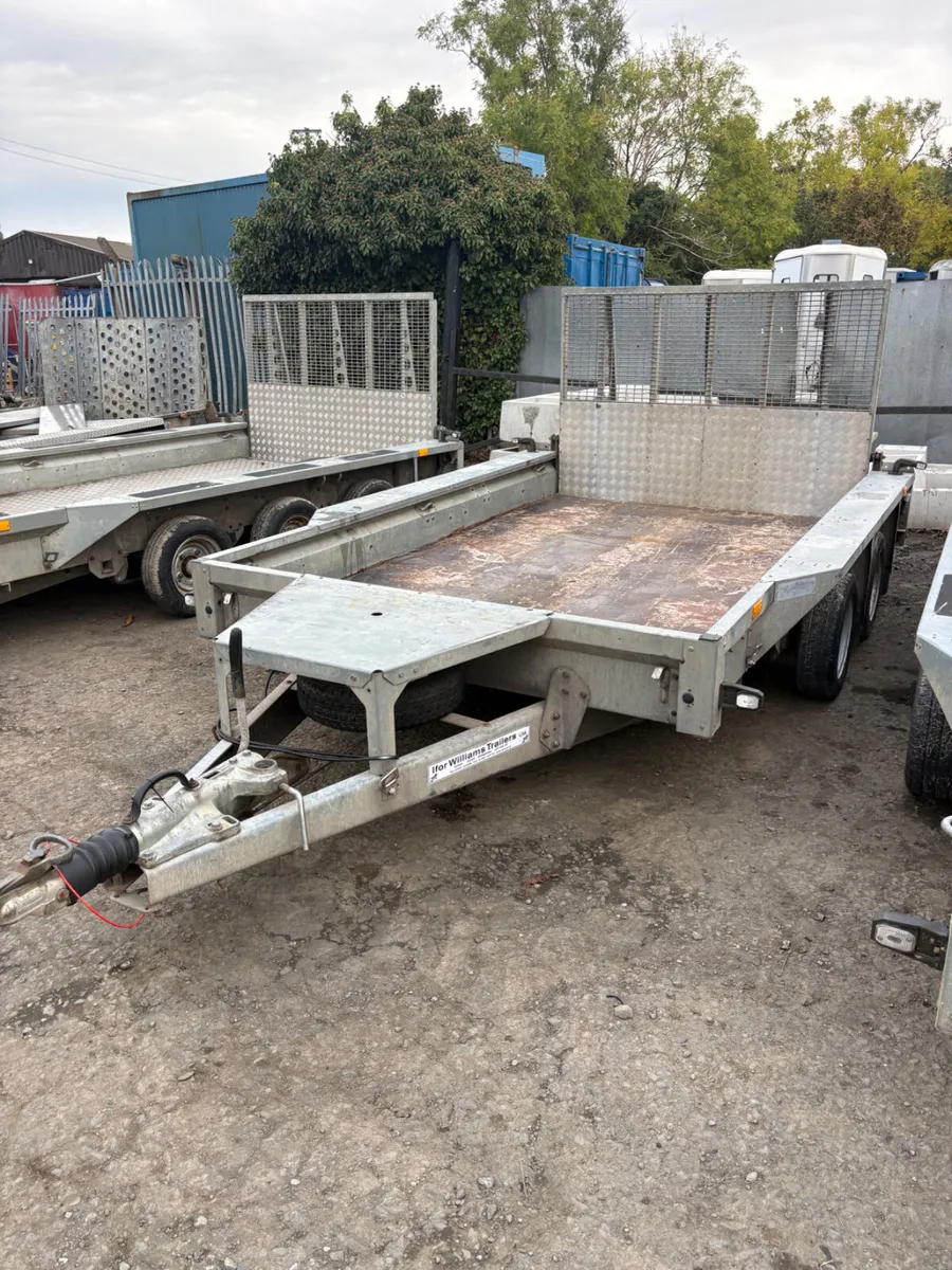 Ifor Williams 10x6 plant trailer - Image 1