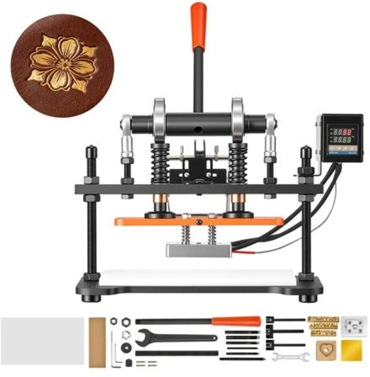 Heated Leather Cutting Machine 260 x 120 mm Plate - Image 1