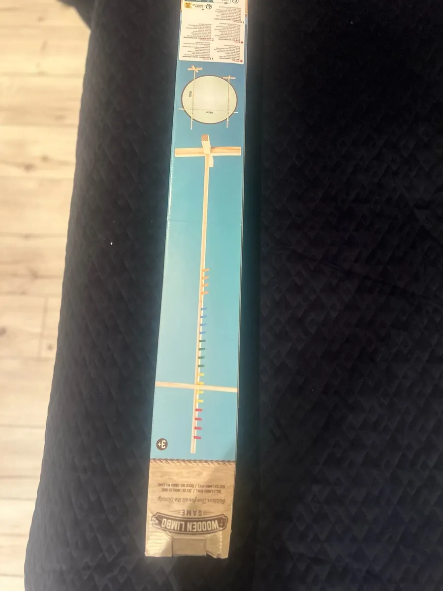 Smyths Toys Wooden Limbo Game set for ages 3+. - Image 2