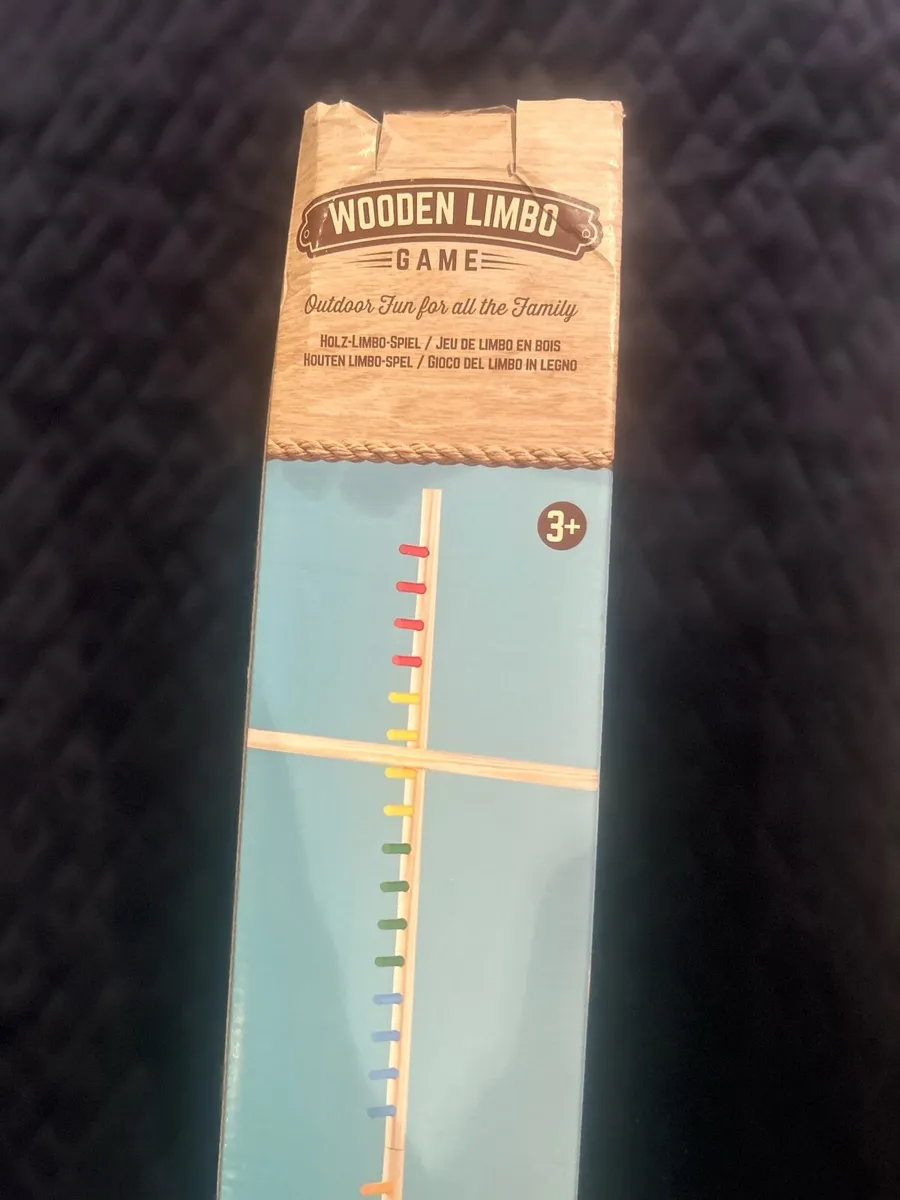 Smyths Toys Wooden Limbo Game set for ages 3+. - Image 3