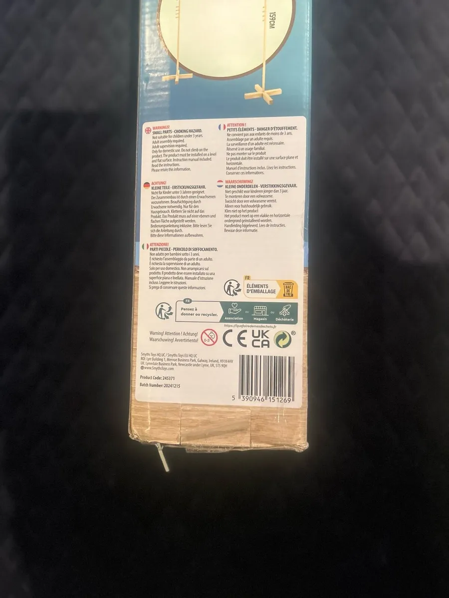 Smyths Toys Wooden Limbo Game set for ages 3+. - Image 4