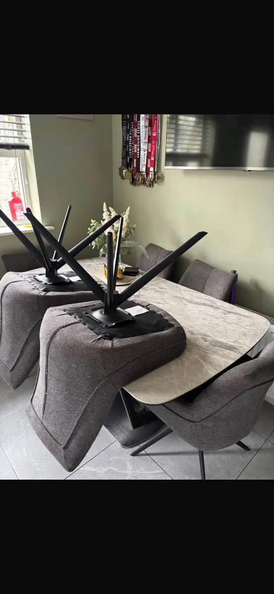 Table and chairs