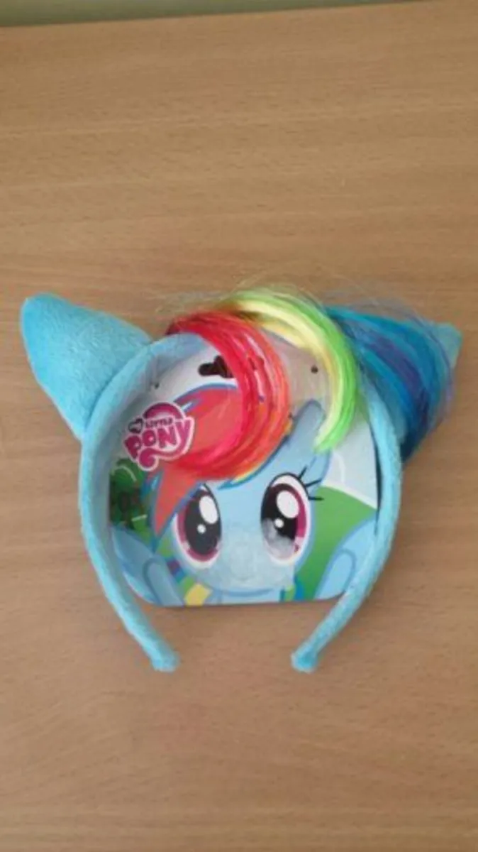 New: My Little Pony Rainbow Dash hairband