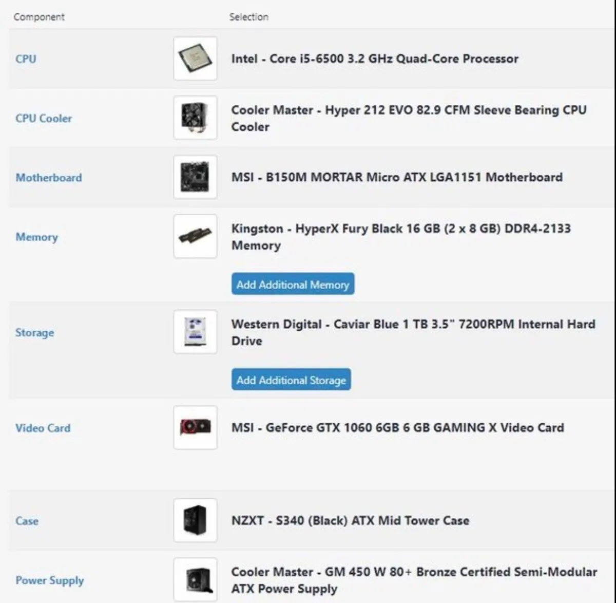 Custom Gaming PC - GTX 1060 6GB - 16GB RAM - SSD - Image 2