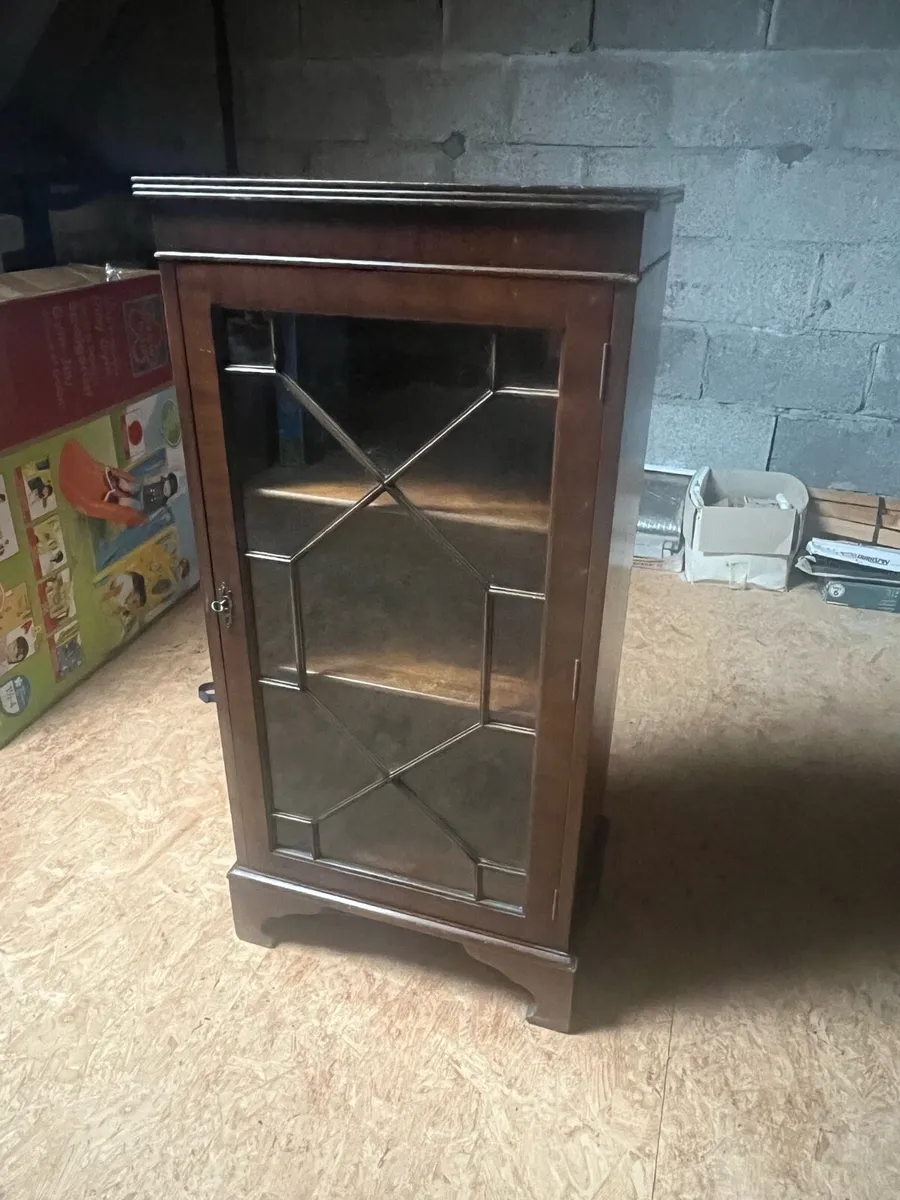 Mahogany Display Cabinet - Image 4