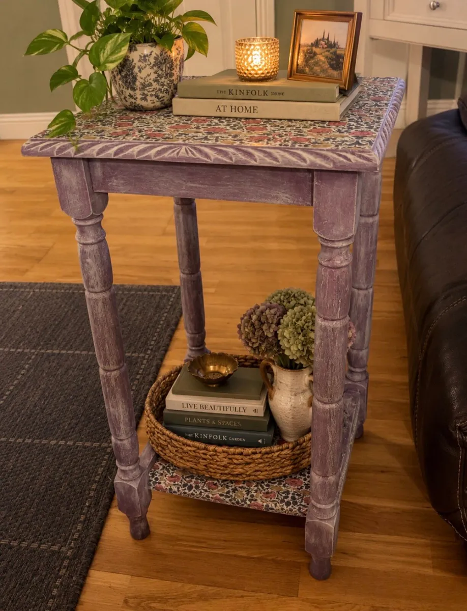 Lamp / plant side table - Image 1