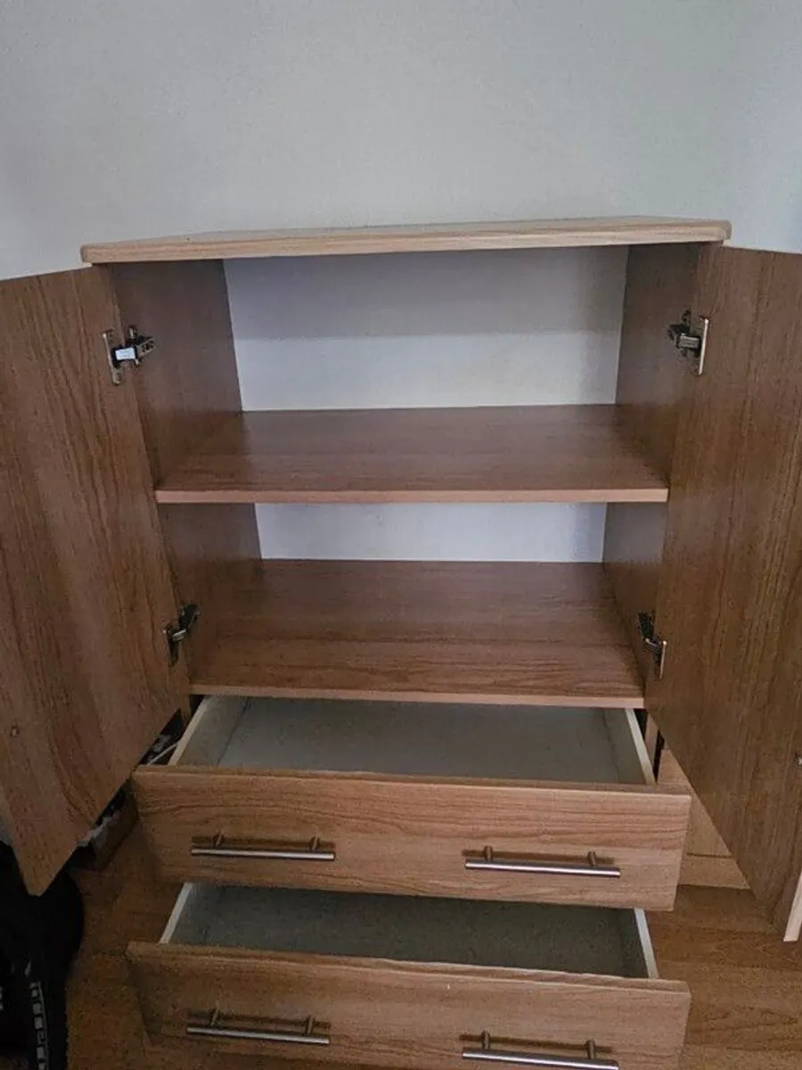 Cabinet (small wardrobe) with 2 drawers - Image 2