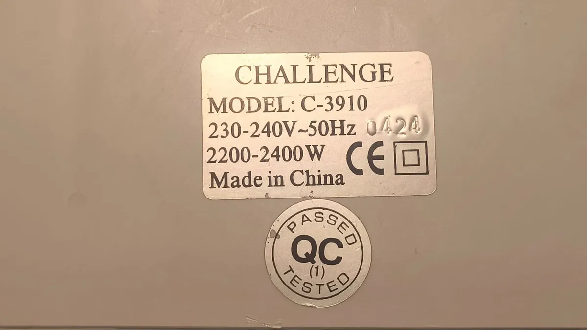 2000W Portable Heater - Image 3
