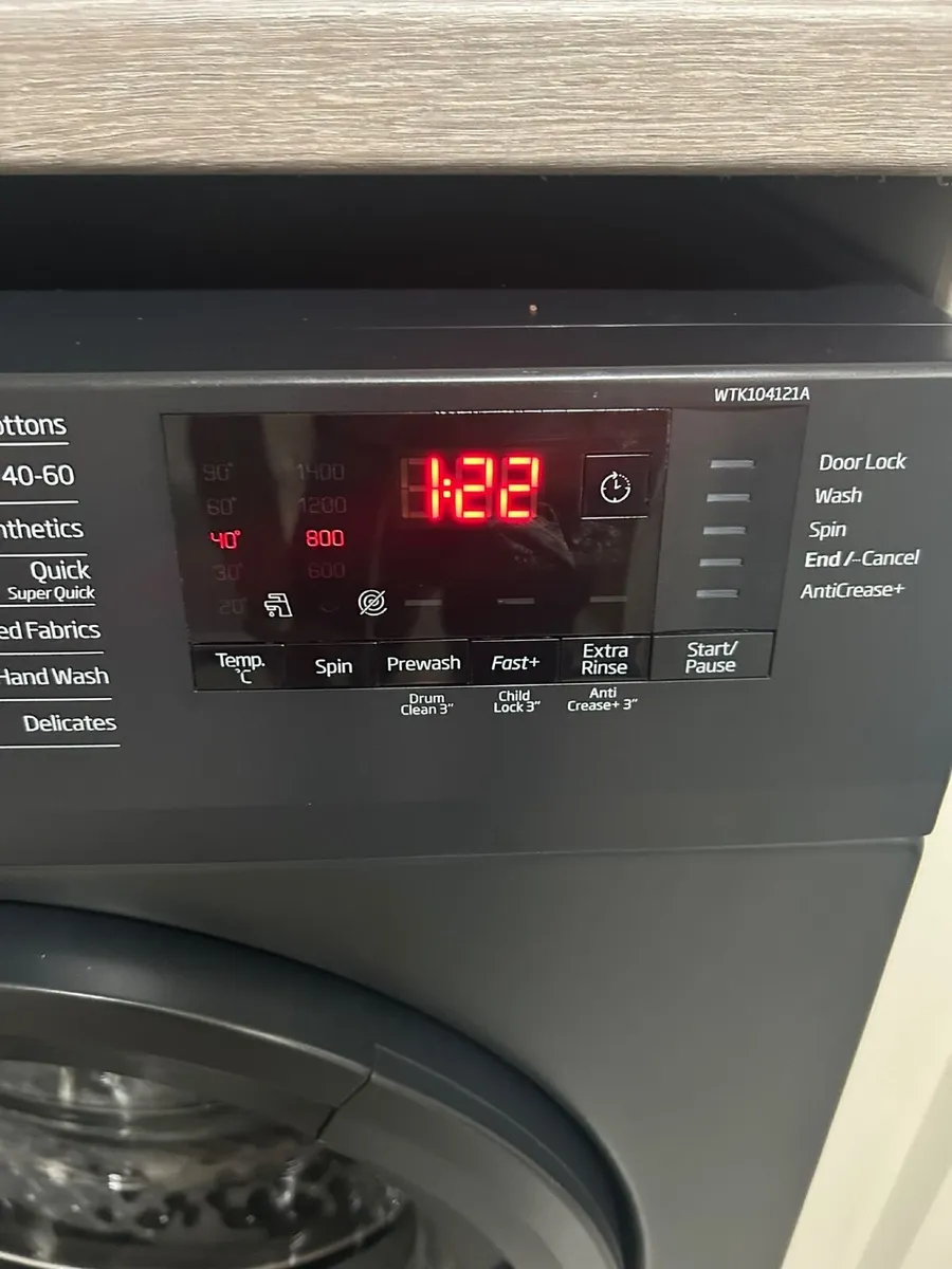 Beko 10kg washing machine - Image 4