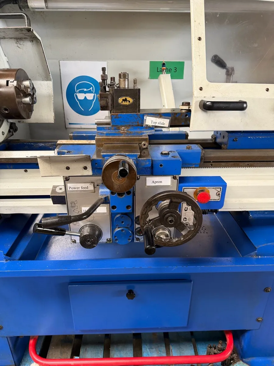Ex school lathe - Image 2