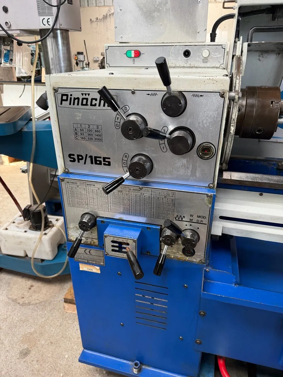 Ex school lathe - Image 3