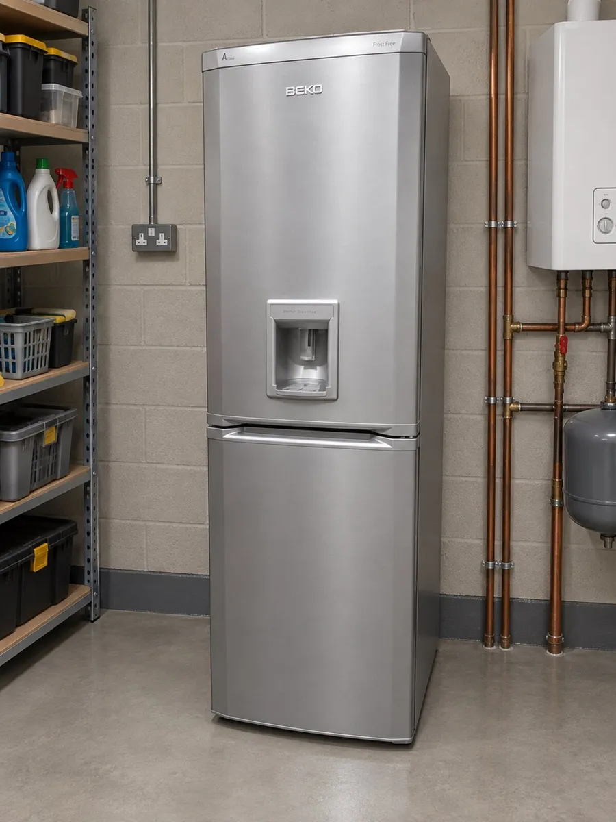 Beko fridge freezer with water dispenser