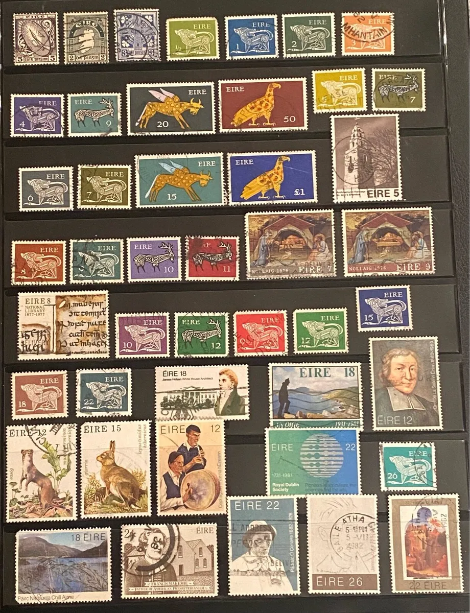 Ireland stamp lot - Image 1
